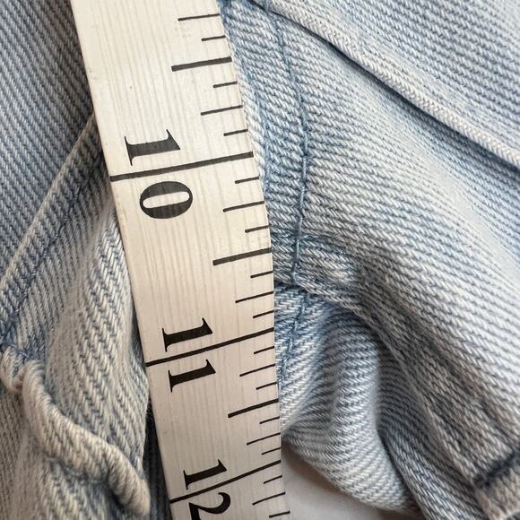 Pacsun Pintuck High Rise Bootcut Jeans Womens 24 NEW Light Blue Wash Button Fly - Picture 11 of 12